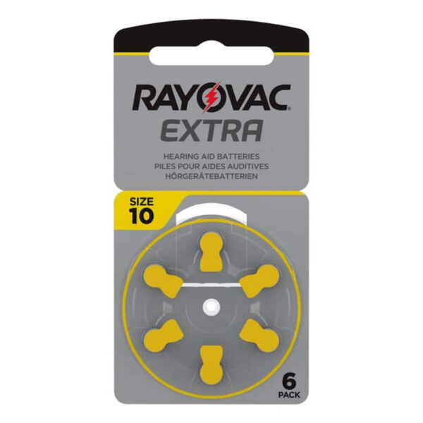 Rayovac Extra Hearing Aid Batteries (Box of 60 Cells) - Image 2